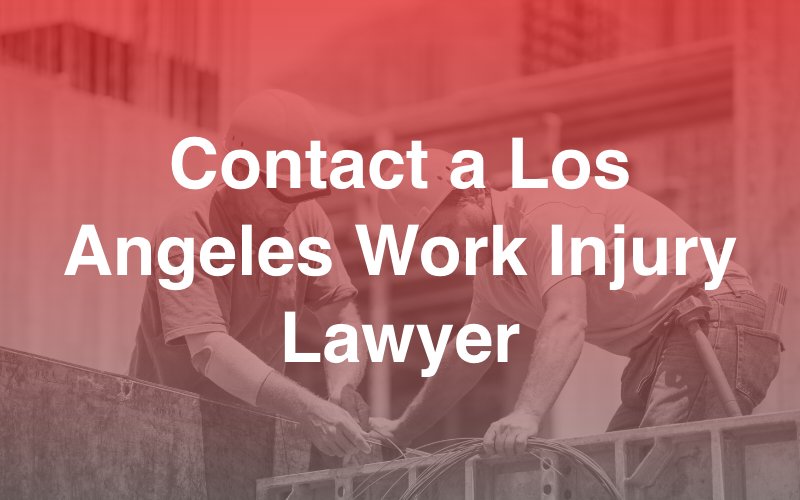 contact a los angeles work injury lawyer